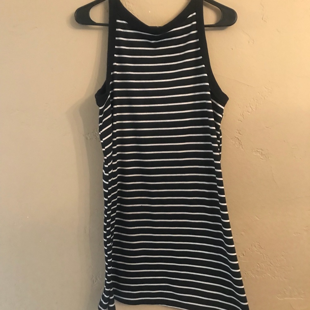 Black and white dress